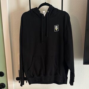 Black Hoodie with Logo